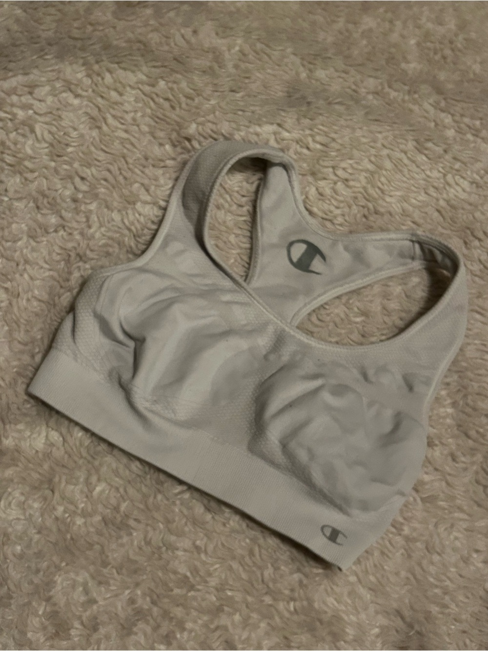 Champion Seamless Racerback Sports Bra